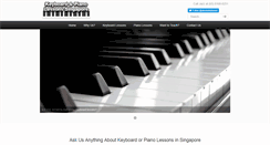 Desktop Screenshot of keyboardlessonssingapore.com