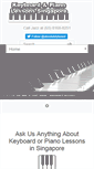 Mobile Screenshot of keyboardlessonssingapore.com