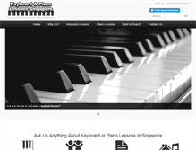 Tablet Screenshot of keyboardlessonssingapore.com